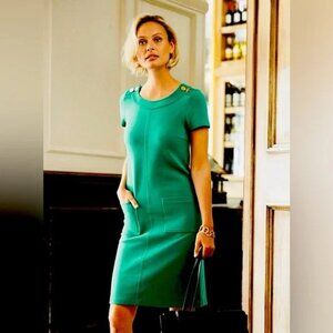 Boden Ottoman Mod Shift Dress 8